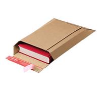 ColomPac Cardboard Envelopes B4 Peel and Seal CP010.84.020 Brown 80 mm 20 Boxes
