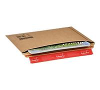 ColomPac Cardboard Envelopes E4 Peel and Seal CP 015.07.020 Wallet style Brown 285 x 413 x 30 mm Pack of 20