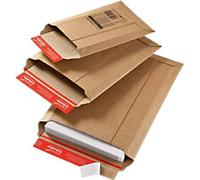 ColomPac Cardboard Envelopes Peel and Seal CP 010.07.020 Brown 413 x 303 x 50 mm Pack of 20