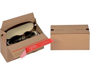 ColomPac Eurobox Cardboard Parcel Shipping Box, Size: S, Brown VE = 20