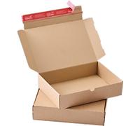 ColomPac Folding Box Cardboard 80 mm (H) Brown Pack of 20 Boxes