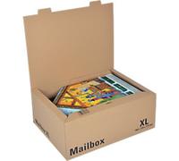 ColomPac Folding Boxes Mail-Box XL Brown 465 (W) x 349 (D) x 184 (H) mm Pack of 10