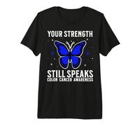 Colon Cancer Awareness Items Gifts Colon Cancer Lost Memory Premium T-Shirt