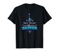 Colon Cancer Warrior: Brave Fighter Empowering Symbol T-Shirt, Men, Black, XXL