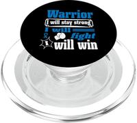 Colon Cancer Warrior Will Stay Strong I Will Fight Will Win PopSockets PopGrip for MagSafe