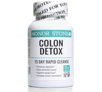 Colon Cleanse 15 Day Detox | Supports Weight Loss | Helps Eliminate toxins | Relieves Constipation & Bloating | Probiotics Support Gut Health | Herbal