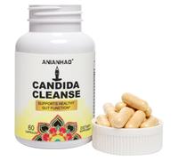 Colon Cleanse Detox | Candida Cleanse - Gut & Colon Support Detox Weight Loss | Helps Eliminate toxins | Relieves Constipation & Bloating | Probiotics Support Gut Health | Herbal Stool Softener