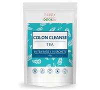 Colon Cleanse - Herbal Detox Tea - Digestion & Bloated Belly Relief - Laxative Tea - Senna Tea - 28-day Supply - 14 Tea Bags