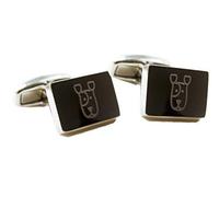 Colonel Fogg - Pair of Jack Russel Engraved Customised Cufflinks - Novelty Gift for Him - Groom Cufflinks - Mens Cuff Links - Fathers Day Gift for Dad