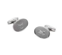 Colonel Fogg - Taurus Zodiac Glyph and Modern Symbol Pair Engraved Cufflinks - Gift Boxed - Shirt Accessories Men - Groom Cufflinks - Fathers Day Gift for Dad