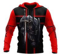 Colonghsou 3D Christian Jesus Hoodies for Men Women Unisex Knights Templar streetwear Sweatshirt Pullover Printed sweater