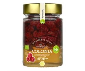 Colonia Colonia Organic Raspberries in Acacia Honey 420g