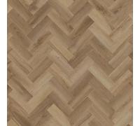 Colonia Pur 4643 Midsummer Oak Wood Effect Glue-Down Luxury Vinyl Tile-Herringbone(2mm Lvt) For Home (All Rooms)-Covers 3.34Sqm