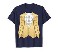 Colonial 18th Century Historic America Aristocrat Costume T-Shirt