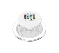 Colonial Balconies and Wax Palms Vacation Colombia PopSockets PopGrip for MagSafe