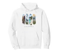Colonial Balconies and Wax Palms Vacation Colombia Pullover Hoodie