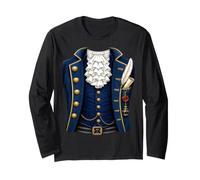 Colonial Founding Father US History Halloween Costume Long Sleeve T-Shirt
