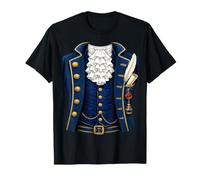 Colonial Founding Father US History Halloween Costume T-Shirt