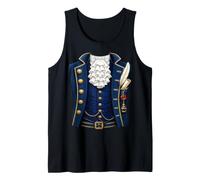 Colonial Founding Father US History Halloween Costume Tank Top