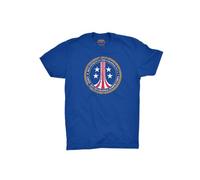 Colonial Marines Royal Blue Tee Mens Crew Neck Short Sleeve T-Shirt Top - Large