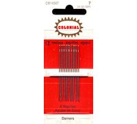 Colonial Needle 12 Count John James Cotton Darners Needles, Size 7