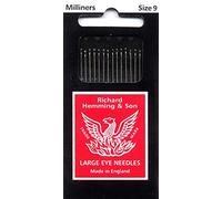 Colonial Needle 16 Count Richard Hemming Milliners/Straw Needles, Size 9