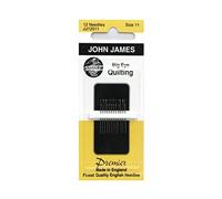 Colonial Needle Big Eye Quilting Hand Needles-Size 11 12/Pkg, Steel, Sharp, 1.0 count