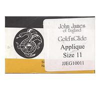 Colonial Needle JJEG100-11 Gold'n Glide Applique Hand Needles, Size 11, 10-Pack