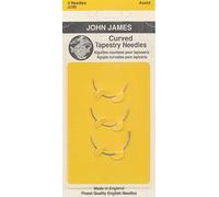 Colonial Needle John James Curved Tapestry Hand Needles, 3/Pkg, Size 20/24
