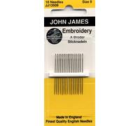 Colonial Needle John James Embroidery/Crewel Needles, Size 9