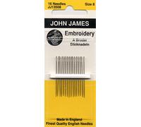 Colonial Needle John James Embroidery Hand Needles Size 8, 16/Pkg
