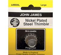 Colonial Needle Nickel Plated Steel Large Size 11 Thimble