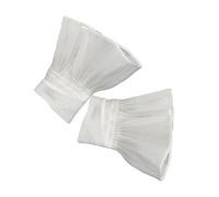 Colonial Ruffled Chiffons Jabot Collar With Crystal False Cuffs Pirate Costume Accessory For Victorian Colonial Costume Detachable Collar