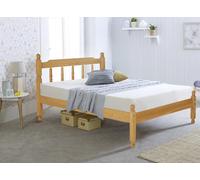 Colonial - Single - Waxed Pine - Wooden - Low Foot-End Bed - 3ft - Happy Beds