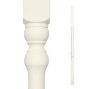 Colonial Stair Spindle 41mm White Primed Hardwood 900mm Single Stair Baluster