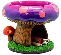 Colonial Tin Works Mushroom House Ashtrays with Storage