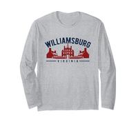 Colonial Williamsburg Virginia Design Long Sleeve T-Shirt