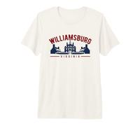 Colonial Williamsburg Virginia Design Premium T-Shirt