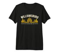 Colonial Williamsburg Virginia Design Premium T-Shirt