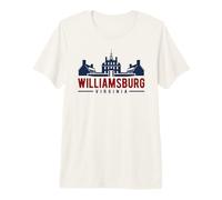 Colonial Williamsburg Virginia Design Premium T-Shirt