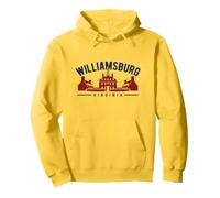 Colonial Williamsburg Virginia Design Pullover Hoodie
