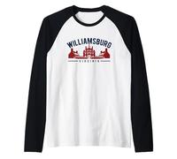 Colonial Williamsburg Virginia Design Raglan Baseball Tee