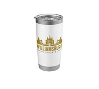 Colonial Williamsburg Virginia Design Stainless Steel Insulated Tumbler