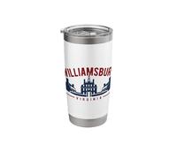 Colonial Williamsburg Virginia Design Stainless Steel Insulated Tumbler