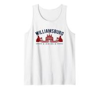 Colonial Williamsburg Virginia Design Tank Top