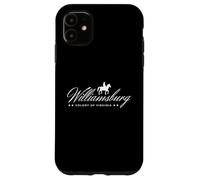 Colonial Williamsburg Virginia VA Colony Travel Souvenir Case for iPhone 11