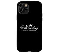 Colonial Williamsburg Virginia VA Colony Travel Souvenir Case for iPhone 11 Pro