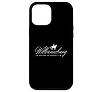 Colonial Williamsburg Virginia VA Colony Travel Souvenir Case for iPhone 12 Pro Max