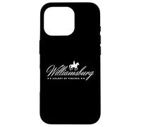 Colonial Williamsburg Virginia VA Colony Travel Souvenir Case for iPhone 16 Pro