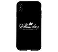 Colonial Williamsburg Virginia VA Colony Travel Souvenir Case for iPhone XS Max